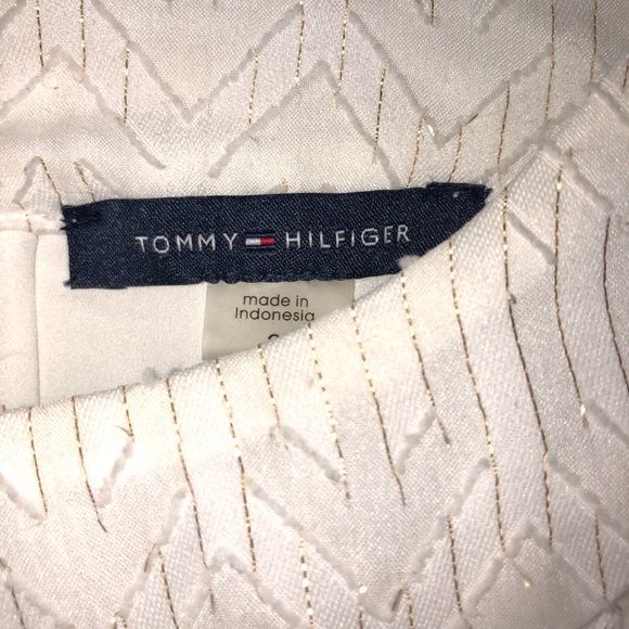 Tommy Hilfiger Metallic Halter Dress - Picture 4 of 4